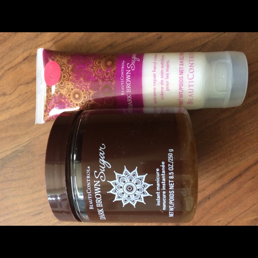 Beauty Control  Brown Sugar Hand  Set New